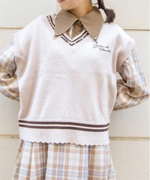 axes femme | デリスショコラニットベスト(ニット/セーター)