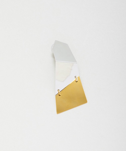 LAPUIS(ラピュイ)の「LAPUIS(ラピュイ) Puzzle Plate earrings(イヤリング・レディース・マルチ/シルバー・FREE)」の11枚目の写真