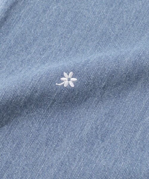flower(フラワー)の「ガーデンエンブロイダリーパンツ(デニムパンツ・レディース・ブルー/ブルー系その他・SMALL/MEDIUM)」の11枚目の写真