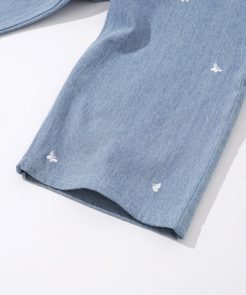 flower(フラワー)の「ガーデンエンブロイダリーパンツ(デニムパンツ・レディース・ブルー/ブルー系その他・SMALL/MEDIUM)」の15枚目の写真