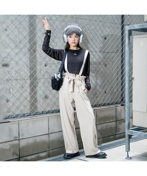 algy(アルジー)の「カラバリシアーロンT(Tシャツ/カットソー・キッズ・ミント/サックスブルー/ピンク/オフホワイト/ブラック・XXX-SMALL/XX-SMALL/X-SMALL/MEDIUM/SMALL)」の6枚目の写真