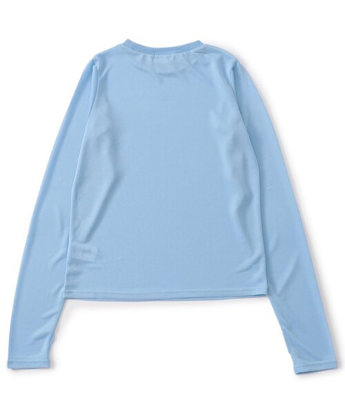 algy(アルジー)の「カラバリシアーロンT(Tシャツ/カットソー・キッズ・ミント/サックスブルー/ピンク/オフホワイト/ブラック・XXX-SMALL/XX-SMALL/X-SMALL/MEDIUM/SMALL)」の19枚目の写真