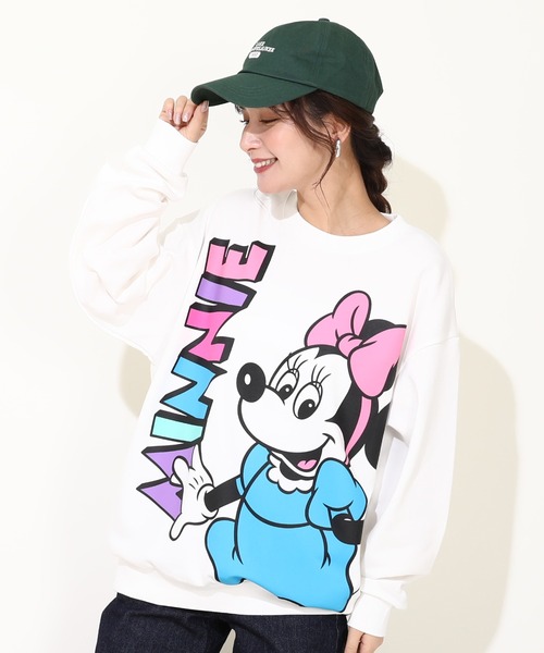 セール】親子お揃い ディズニー BIGキャラクタートレーナー 0188A