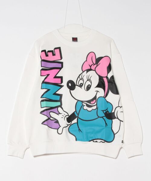 セール】親子お揃い ディズニー BIGキャラクタートレーナー 0188A