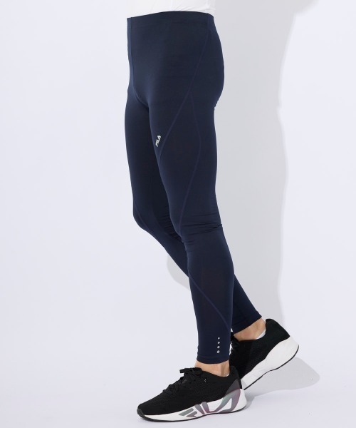 FILA(フィラ)の「ソフトコンプレッション レギンス(レギンス/スパッツ・メンズ・ブラック/ネイビー/マルチ/ブラック×グレー/レッド・SMALL/MEDIUM/LARGE/X-LARGE)」の14枚目の写真