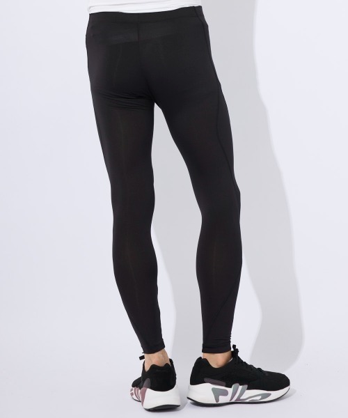 FILA(フィラ)の「ソフトコンプレッション レギンス(レギンス/スパッツ・メンズ・ブラック/ネイビー/マルチ/ブラック×グレー/レッド・SMALL/MEDIUM/LARGE/X-LARGE)」の7枚目の写真