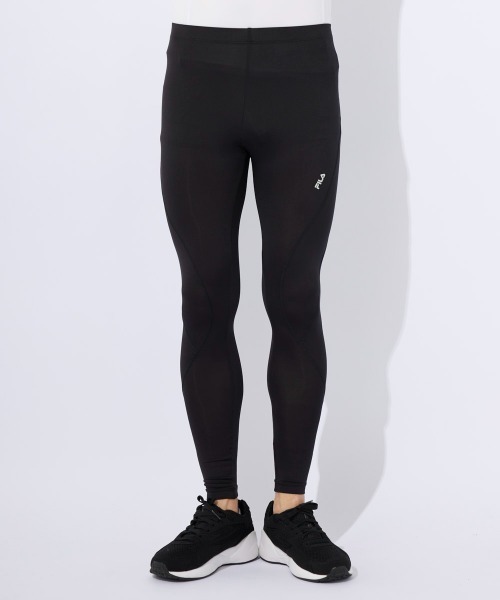 FILA(フィラ)の「ソフトコンプレッション レギンス(レギンス/スパッツ・メンズ・ブラック/ネイビー/マルチ/ブラック×グレー/レッド・SMALL/MEDIUM/LARGE/X-LARGE)」の13枚目の写真