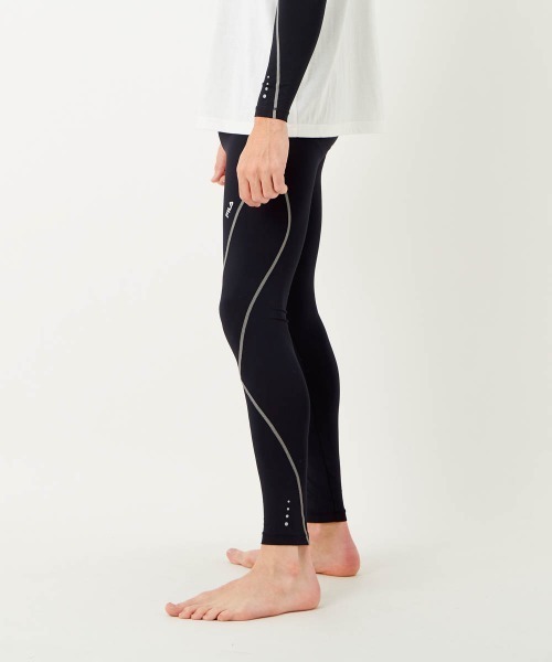 FILA(フィラ)の「ソフトコンプレッション レギンス(レギンス/スパッツ・メンズ・ブラック/ネイビー/マルチ/ブラック×グレー/レッド・SMALL/MEDIUM/LARGE/X-LARGE)」の22枚目の写真