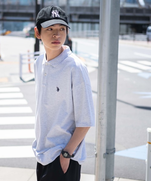 U.S. POLO ASSN.（ユーエスポロアッスン）の「∴WEGO/U.S. POLO ASSN.別注スウェットTシャツ（ポロシャツ・メンズ・グレー系その他/ブラック/ベージュ系その他/アッシュグレー・MEDIUM/LARGE）」の20枚目の写真