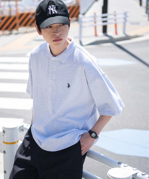 U.S. POLO ASSN.（ユーエスポロアッスン）の「∴WEGO/U.S. POLO ASSN.別注スウェットTシャツ（ポロシャツ・メンズ・グレー系その他/ブラック/ベージュ系その他/アッシュグレー・MEDIUM/LARGE）」の22枚目の写真