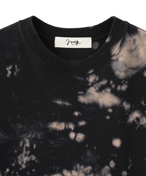 tシャツ (mag.by c)BLEACH＆TIE DYE BIG-TEE レディース ROSE BUD tシャツ (mag.by c)BLEACH＆TIE DYE BIG-TEE