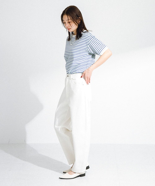 STAR&STRIPE（スターアンドストライプ）の「『別注』STAR&STRIPE×Sonny Label　マルチボーダーTシャツ（Tシャツ/カットソー・レディース・ブルー系その他/ブラック系その他/グリーン系その他・FREE）」の15枚目の写真