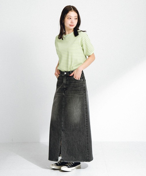 STAR&STRIPE（スターアンドストライプ）の「『別注』STAR&STRIPE×Sonny Label　マルチボーダーTシャツ（Tシャツ/カットソー・レディース・ブルー系その他/ブラック系その他/グリーン系その他・FREE）」の22枚目の写真