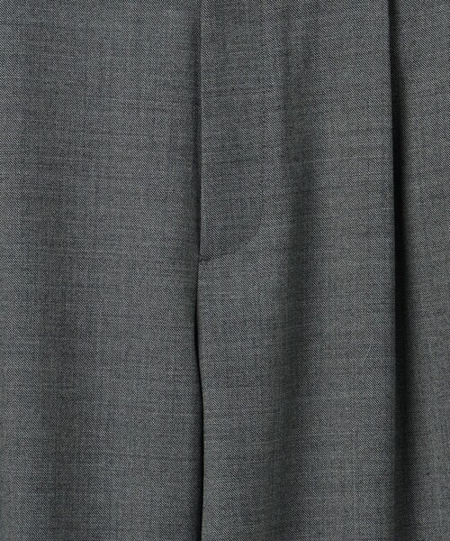 MARW UNITED ARROWS(マルゥ ユナイテッドアローズ)の「<MARW UNITED ARROWS>タック ワイド パンツ(スラックス・レディース・ダークグレー/ダークブラウン・36/38)」の7枚目の写真