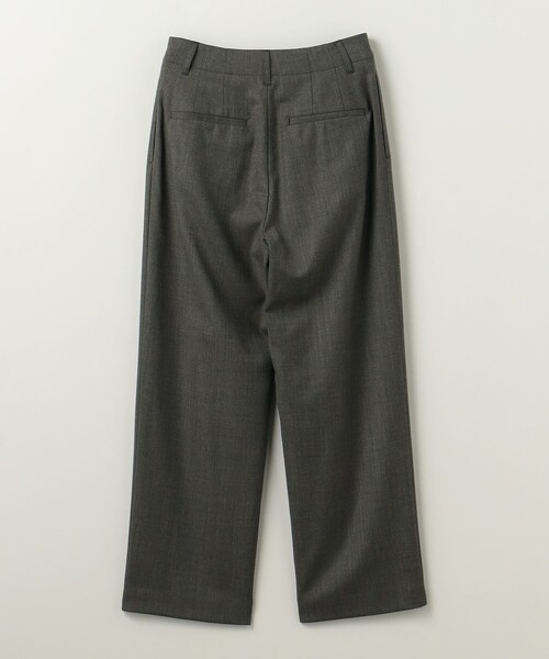 MARW UNITED ARROWS(マルゥ ユナイテッドアローズ)の「<MARW UNITED ARROWS>タック ワイド パンツ(スラックス・レディース・ダークグレー/ダークブラウン・36/38)」の9枚目の写真