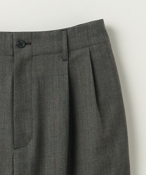 MARW UNITED ARROWS(マルゥ ユナイテッドアローズ)の「<MARW UNITED ARROWS>タック ワイド パンツ(スラックス・レディース・ダークグレー/ダークブラウン・36/38)」の20枚目の写真