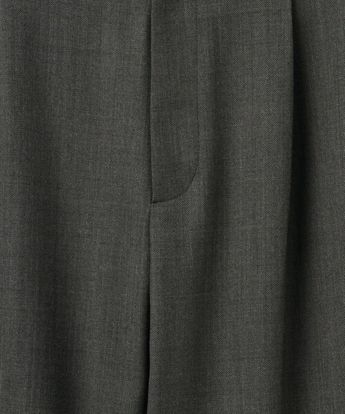 MARW UNITED ARROWS(マルゥ ユナイテッドアローズ)の「<MARW UNITED ARROWS>タック ワイド パンツ(スラックス・レディース・ダークグレー/ダークブラウン・36/38)」の22枚目の写真