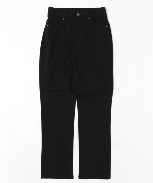 m.f.editorial（エムエフエディトリアル）の「【ストレッチ ウォッシャブル】m.f.エディトリアル レディース 美シャイン ストレッチ ストレートパンツ（チノパンツ・レディース・ネイビー/アイボリー/ベージュ/ブラック・S/MEDIUM/LARGE）」の8枚目の写真