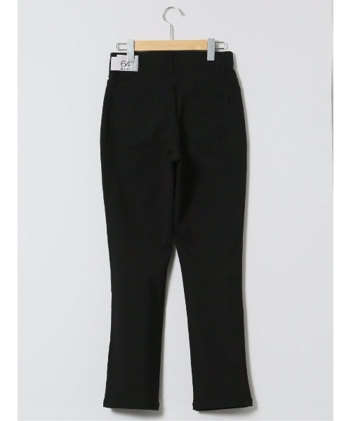 m.f.editorial（エムエフエディトリアル）の「【ストレッチ ウォッシャブル】m.f.エディトリアル レディース 美シャイン ストレッチ ストレートパンツ（チノパンツ・レディース・ネイビー/アイボリー/ベージュ/ブラック・S/MEDIUM/LARGE）」の9枚目の写真