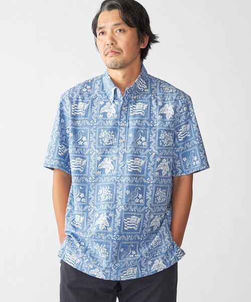 SHIPS別注】Reyn Spooner: 50th ANNIV ラハイナ―セーラー プル