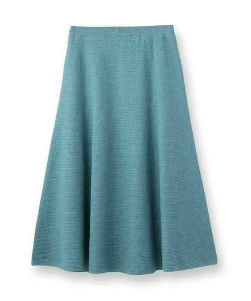 INDIVI（インディヴィ）の「【洗える／和紙混素材／SETUP可能】フレアスカート（スカート・レディース・チャコールグレー/ナチュラル/グリーン系・40/38/36/05/15 /13/19）」の14枚目の写真