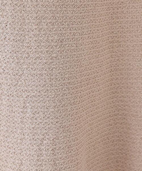 INDIVI（インディヴィ）の「【洗える／和紙混素材／SETUP可能】フレアスカート（スカート・レディース・チャコールグレー/ナチュラル/グリーン系・40/38/36/05/15 /13/19）」の4枚目の写真