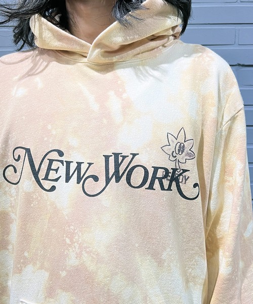 DIET BUTCHER(ダイエットブッチャー)の「DIET BUTCHER/ダイエットブッチャー PEABOY01 NEW WORK Hoody フーディー(パーカー・メンズ・ベージュ・2/3/4)」の7枚目の写真