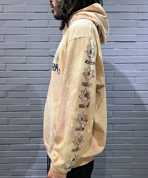 DIET BUTCHER(ダイエットブッチャー)の「DIET BUTCHER/ダイエットブッチャー PEABOY01 NEW WORK Hoody フーディー(パーカー・メンズ・ベージュ・2/3/4)」の3枚目の写真