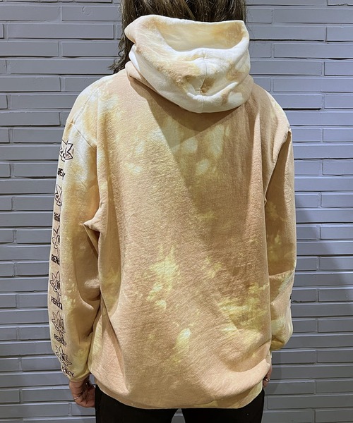 DIET BUTCHER(ダイエットブッチャー)の「DIET BUTCHER/ダイエットブッチャー PEABOY01 NEW WORK Hoody フーディー(パーカー・メンズ・ベージュ・2/3/4)」の2枚目の写真