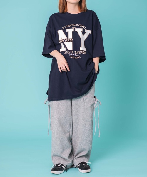 WOND（ウォンド）の「WOND/リボンカーゴスウェットパンツ（スウェットパンツ・レディース・オフホワイト/杢グレー・FREE）」の12枚目の写真