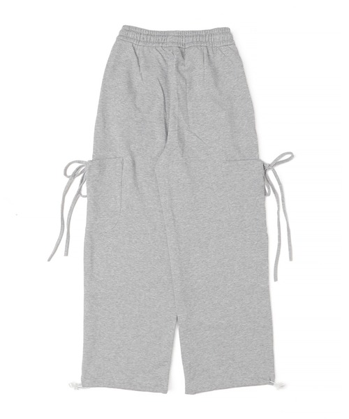 WOND（ウォンド）の「WOND/リボンカーゴスウェットパンツ（スウェットパンツ・レディース・オフホワイト/杢グレー・FREE）」の15枚目の写真