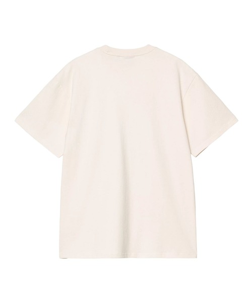 Carhartt WIP(カーハートダブリューアイピー)の「【Carhartt WIP】S/S INGO POCKET T-SHIRT アイエヌジーオーポケットティーシャツ(Tシャツ/カットソー・メンズ・ベージュ/ライトブルー・MEDIUM/LARGE/X-LARGE)」の3枚目の写真