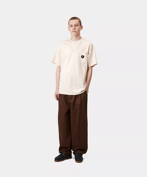★ドイツ発*carhartt WIP*新作*Work Pocket Tシャツ/SOOT★ Carhartt WIP Work Pocket Tee | Soot