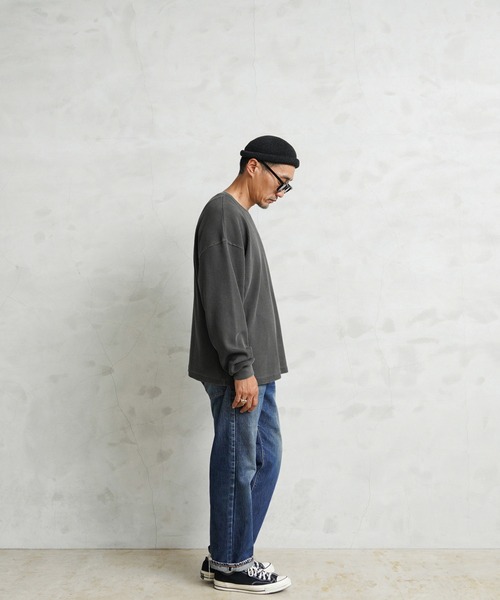 WAIPER.inc(ワイパーインク)の「SCREEN STARS×WAIPER 2521-418WP L/S クルーネック サーマル Tシャツ PIGMENT(Tシャツ/カットソー・メンズ・オリーブ系/ブラック系その他/グレー系その他/ネイビー系/ブラウン系その他・XL/L/M/S)」の13枚目の写真