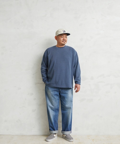 WAIPER.inc(ワイパーインク)の「SCREEN STARS×WAIPER 2521-418WP L/S クルーネック サーマル Tシャツ PIGMENT(Tシャツ/カットソー・メンズ・オリーブ系/ブラック系その他/グレー系その他/ネイビー系/ブラウン系その他・XL/L/M/S)」の15枚目の写真