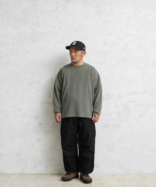 WAIPER.inc(ワイパーインク)の「SCREEN STARS×WAIPER 2521-418WP L/S クルーネック サーマル Tシャツ PIGMENT(Tシャツ/カットソー・メンズ・オリーブ系/ブラック系その他/グレー系その他/ネイビー系/ブラウン系その他・XL/L/M/S)」の17枚目の写真