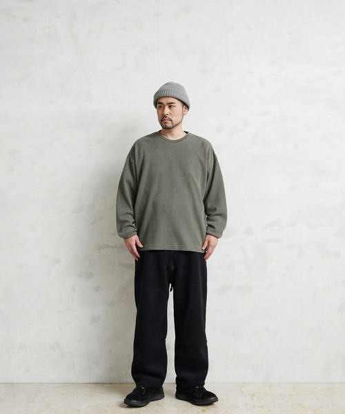 WAIPER.inc(ワイパーインク)の「SCREEN STARS×WAIPER 2521-418WP L/S クルーネック サーマル Tシャツ PIGMENT(Tシャツ/カットソー・メンズ・オリーブ系/ブラック系その他/グレー系その他/ネイビー系/ブラウン系その他・XL/L/M/S)」の18枚目の写真
