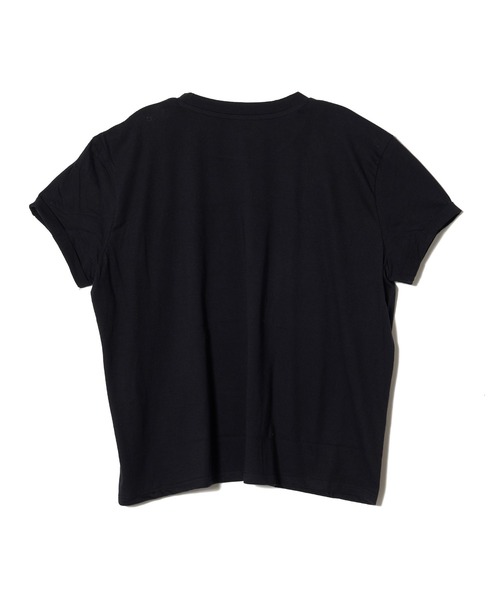 JUGLANS(ユグランス)の「【Hanes/ヘインズ】HW1-B103 CAP SLEEVE/キャップスリーブTシャツ/レディース(Tシャツ/カットソー・レディース・ブラック/グレー/ホワイト・FREE)」の4枚目の写真
