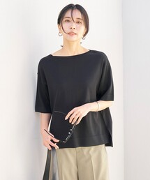 スゴ機能美 ハーフスリーブ ニット