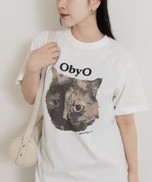 77circa one by one print tee