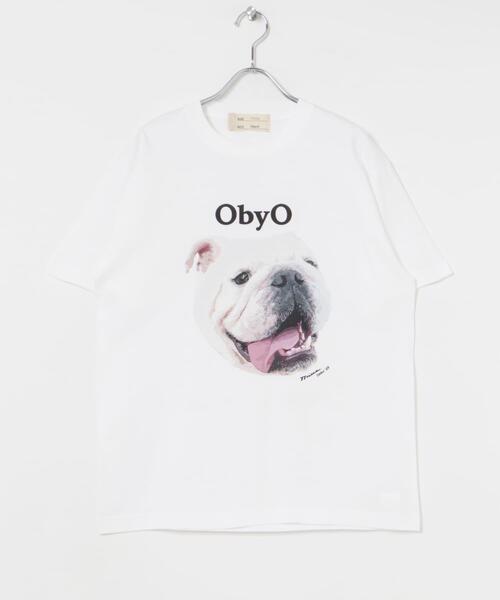 77circa ネコtシャツ ナナナナサーカ( 77circa ) ONE BY ONE PRINT TEE BUCHICO / ワン バイ