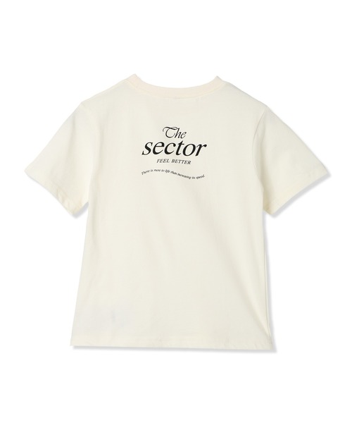 バックプリントTシャツ×フェザーフリンジビスチェ セット（T