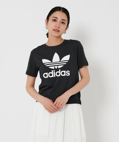 adidas Originals＞トレフォイル ボクシー Tシャツ（Tシャツ