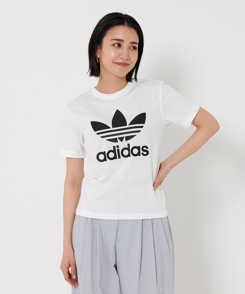 adidas Originals＞トレフォイル ボクシー Tシャツ（Tシャツ