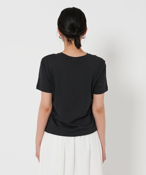 adidas Originals（アディダスオリジナルス）の「＜adidas Originals＞トレフォイル ボクシー Tシャツ（Tシャツ/カットソー・レディース・ホワイト/ブラック・S）」の6枚目の写真