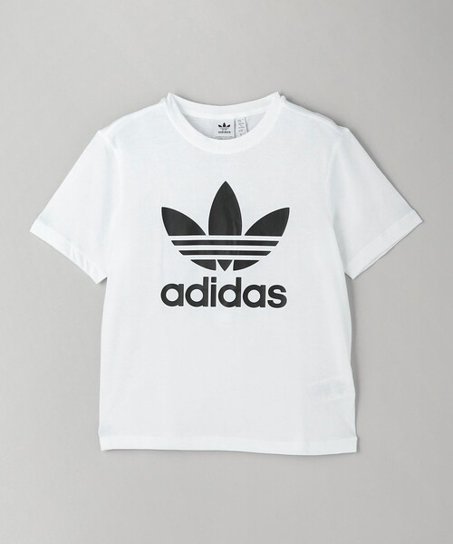 adidas Originals（アディダスオリジナルス）の「＜adidas Originals＞トレフォイル ボクシー Tシャツ（Tシャツ/カットソー・レディース・ホワイト/ブラック・S）」の17枚目の写真