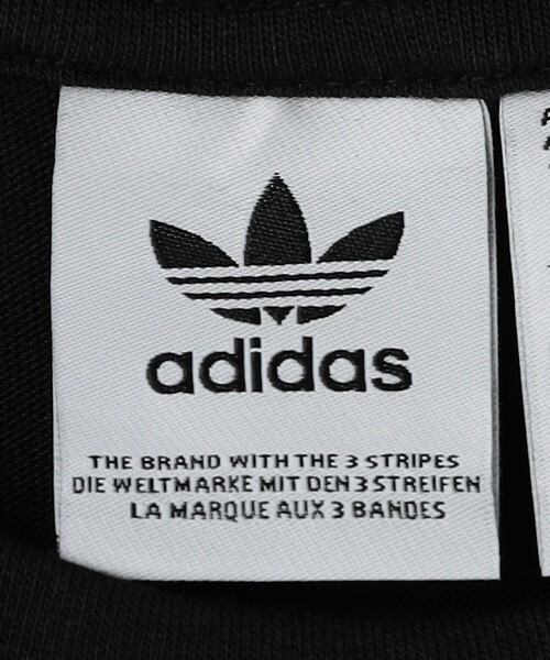 adidas Originals（アディダスオリジナルス）の「＜adidas Originals＞トレフォイル ボクシー Tシャツ（Tシャツ/カットソー・レディース・ホワイト/ブラック・S）」の21枚目の写真