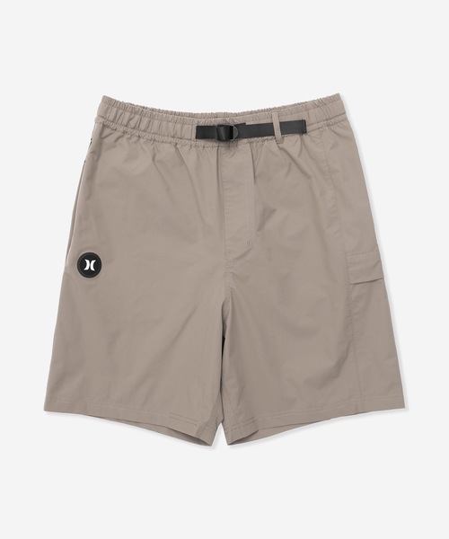 Hurley （ハーレー）の「【Hurley/ハーレー】水陸両用サーフトランクス　ハイブリッドショーツ　ユーティリティー　吸汗速乾　UPF50+　ファントム　PHANTOM WOVEN ICON SHORTS（水着・メンズ・カーキブラウン/ブラック・LARGE/MEDIUM/SMALL/X-LARGE）」の2枚目の写真