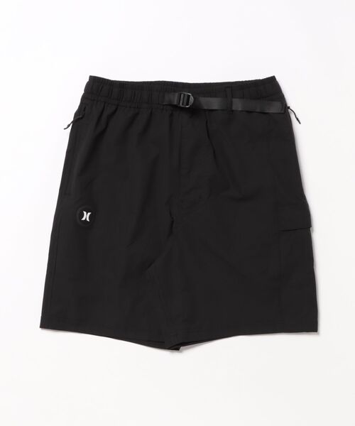 Hurley （ハーレー）の「【Hurley/ハーレー】水陸両用サーフトランクス　ハイブリッドショーツ　ユーティリティー　吸汗速乾　UPF50+　ファントム　PHANTOM WOVEN ICON SHORTS（水着・メンズ・カーキブラウン/ブラック・LARGE/MEDIUM/SMALL/X-LARGE）」の4枚目の写真