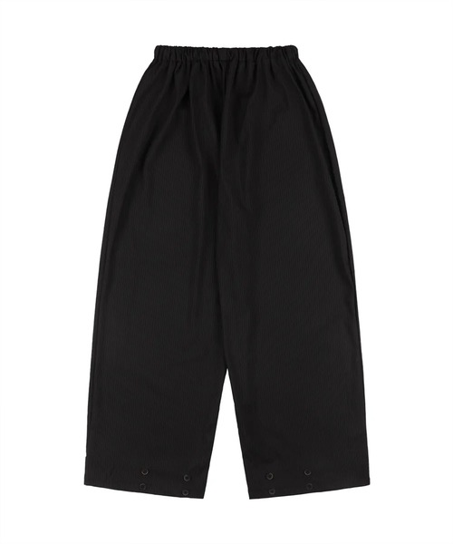 FANCY CLUB（ファンシークラブ）の「A'GEM/9 × .kom 『 FANCY CLUB/ファンシークラブ』 CLASSIC BUTTON BANDING SLACKS/クラシックボタン バンディングスラックス（スラックス・レディース・チャコールグレー/ブラック・FREE）」の9枚目の写真